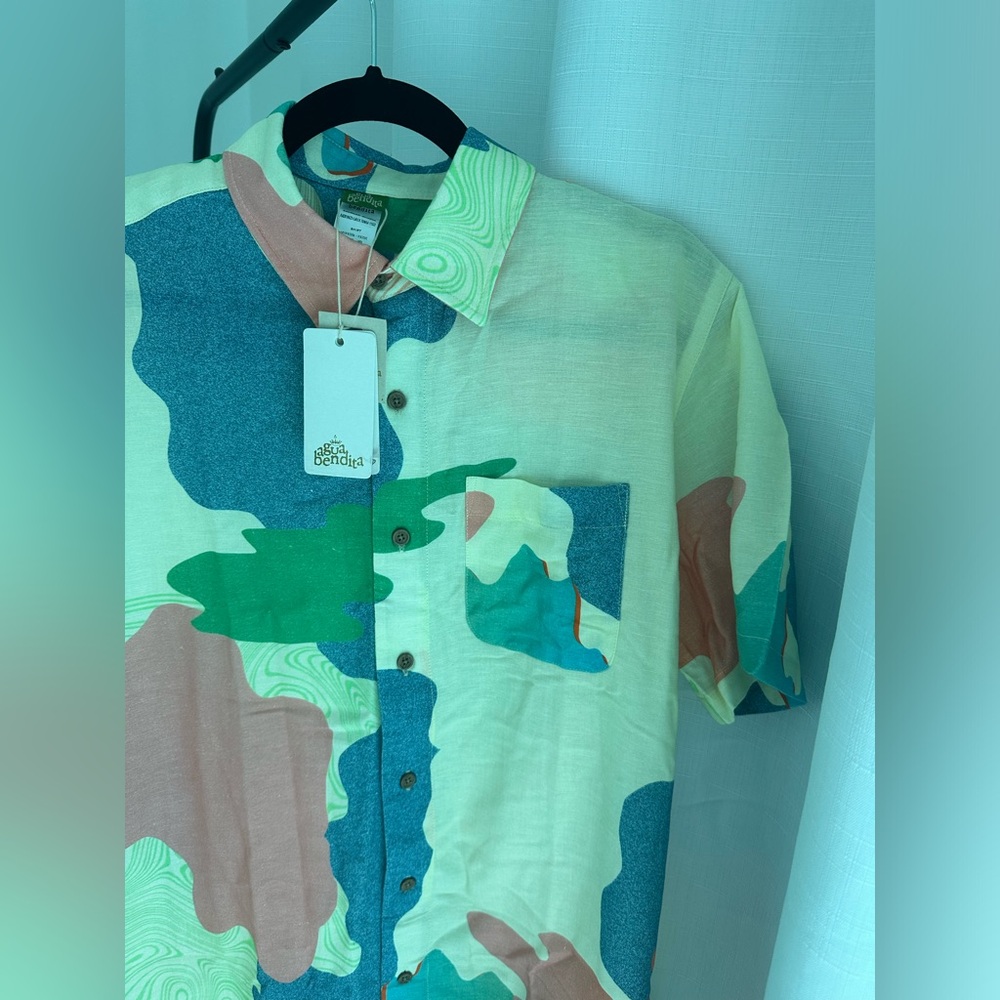 Agua Bendita - Men’s Button Down Shirt
